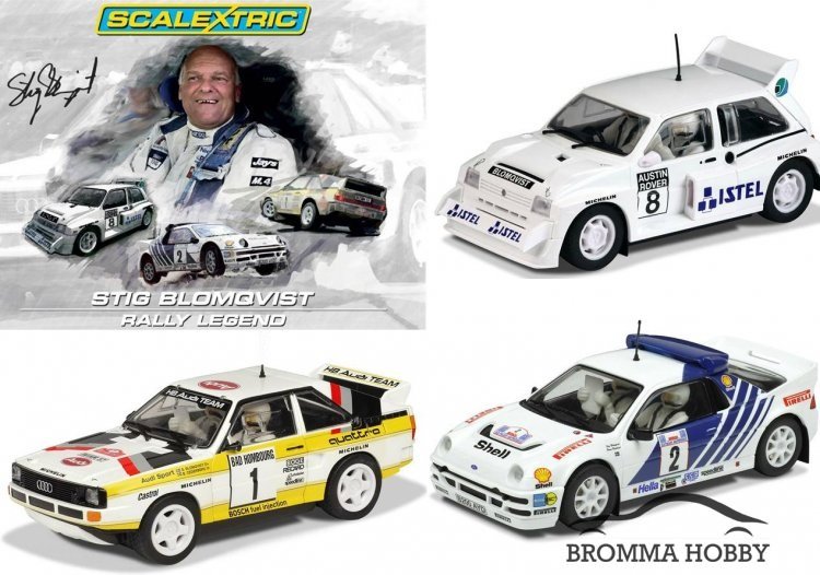 Stig Blomqvist Rally Legend - Limited Edition 3-pack - Klicka på bilden för att stänga