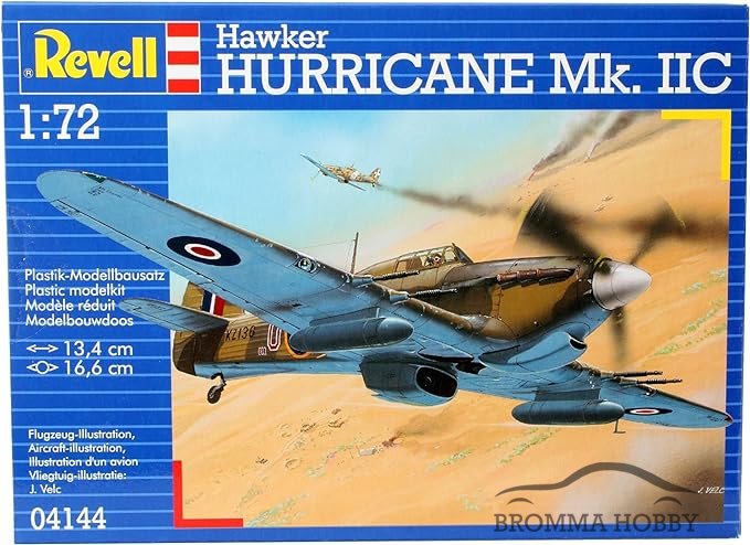 Hurricane Mk IIc - Klicka på bilden för att stänga