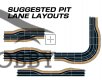 Pit Lane Track (Right Hand) - Includes Sensor