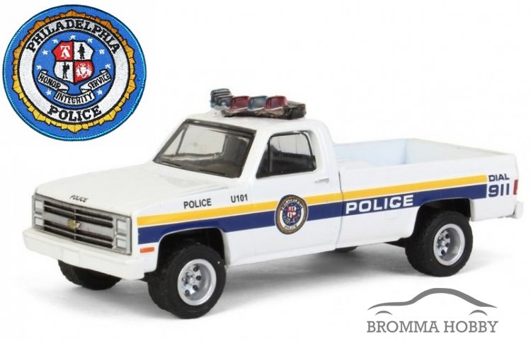 Chevrolet M1008 (1986) - Philadelphia Police - Klicka på bilden för att stänga