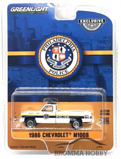 Chevrolet M1008 (1986) - Philadelphia Police - Klicka på bilden för att stänga