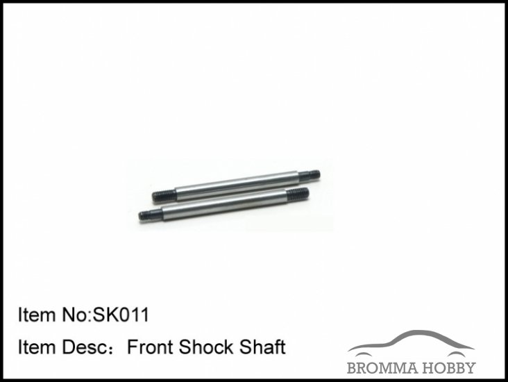 SK011 FRONT SHOCK SHAFT - Klicka på bilden för att stänga